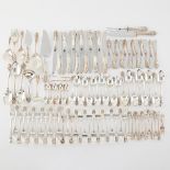 104 Pcs Wallace Sir Christopher Sterling Flatware