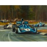 Dion Pears Formula One Race Painting