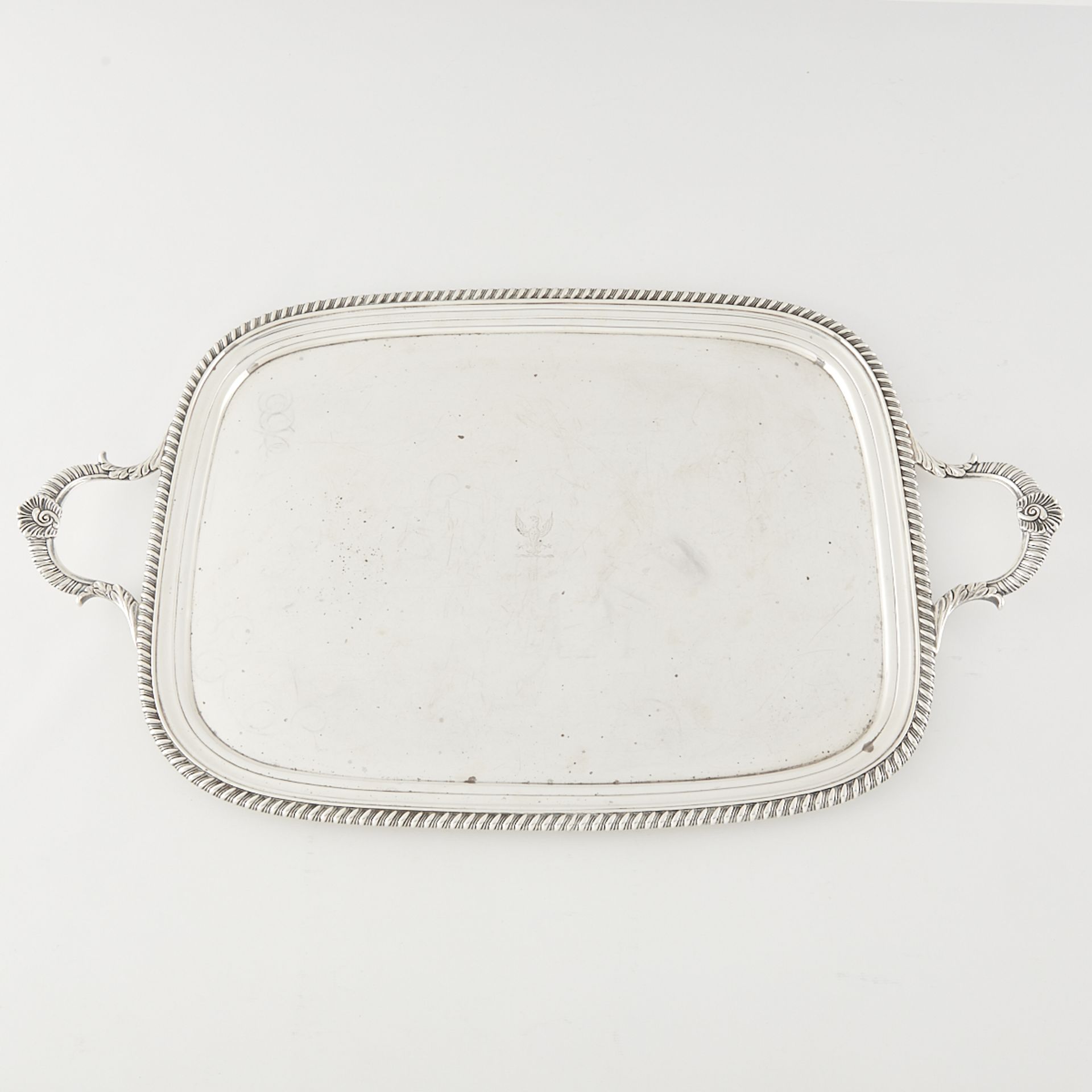 Smith & Hayter Sterling Silver Tray 1825 - Image 3 of 6