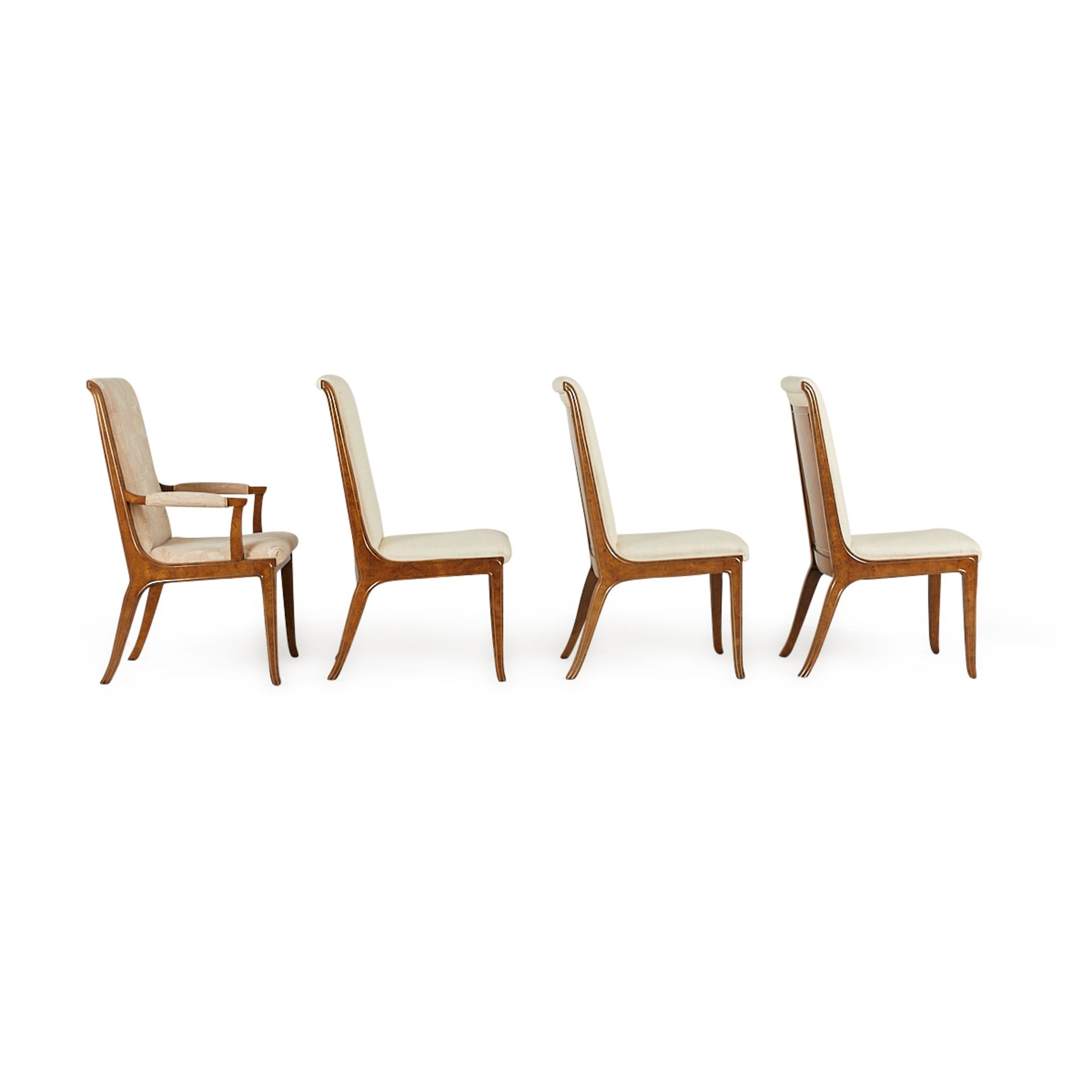 Set 8 Bernhard Rohne MasterCraft Burled Chairs - Image 6 of 24