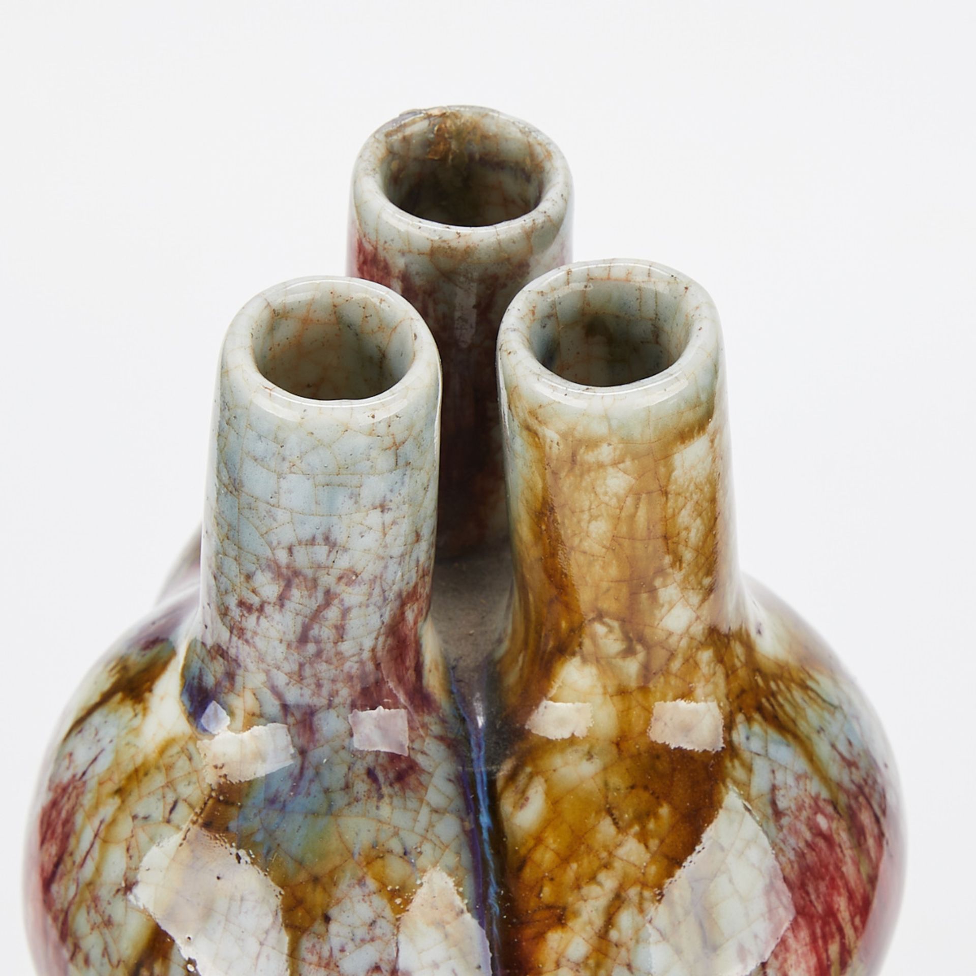 Chinese Porcelain Flambe Double Gourd Vase - Bild 5 aus 13