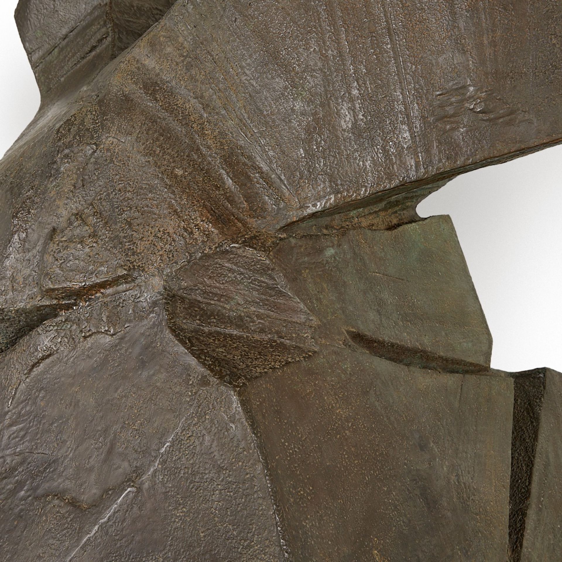 Ju Ming "Single Whip" Large Bronze Sculpture - Bild 15 aus 30