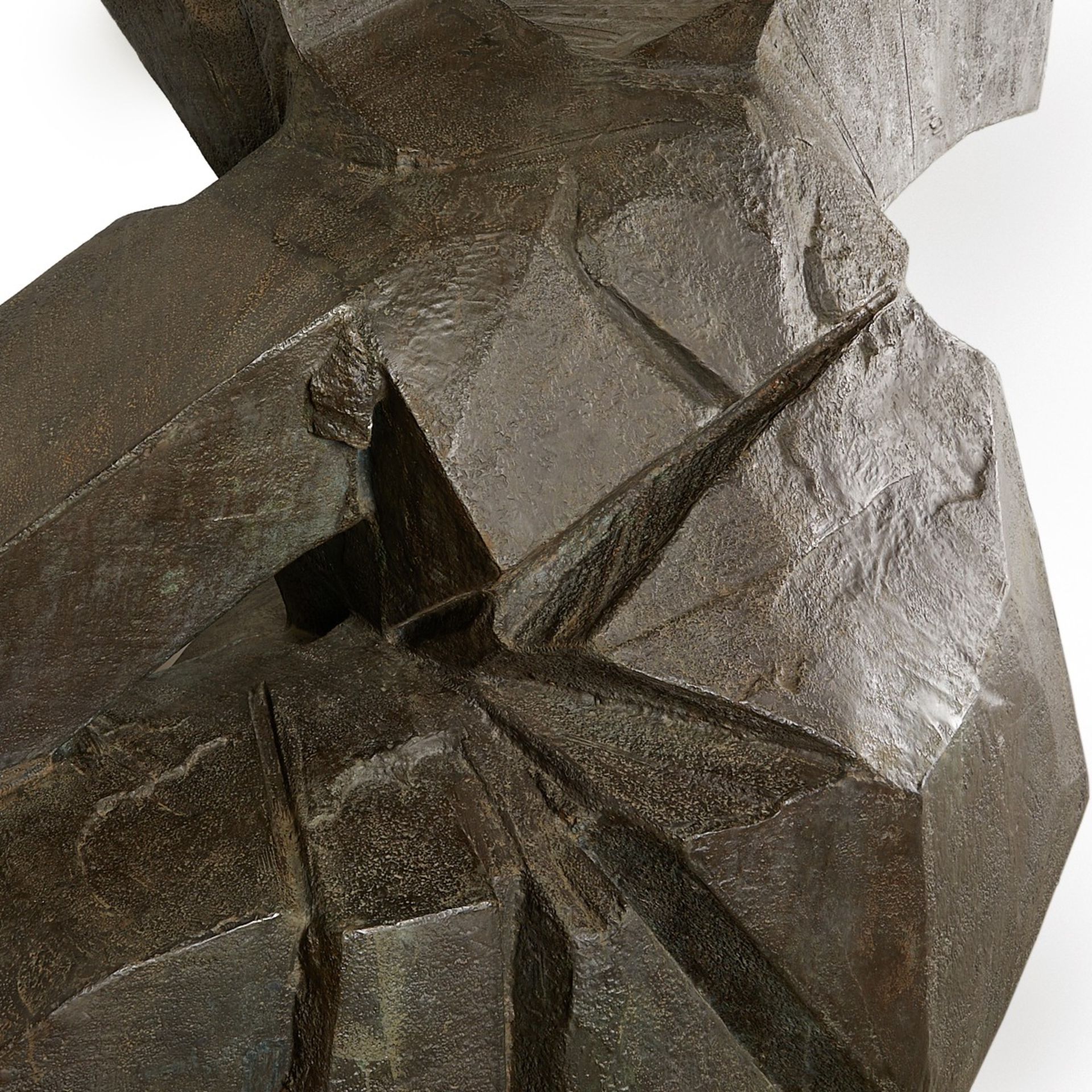 Ju Ming "Single Whip" Large Bronze Sculpture - Bild 16 aus 30