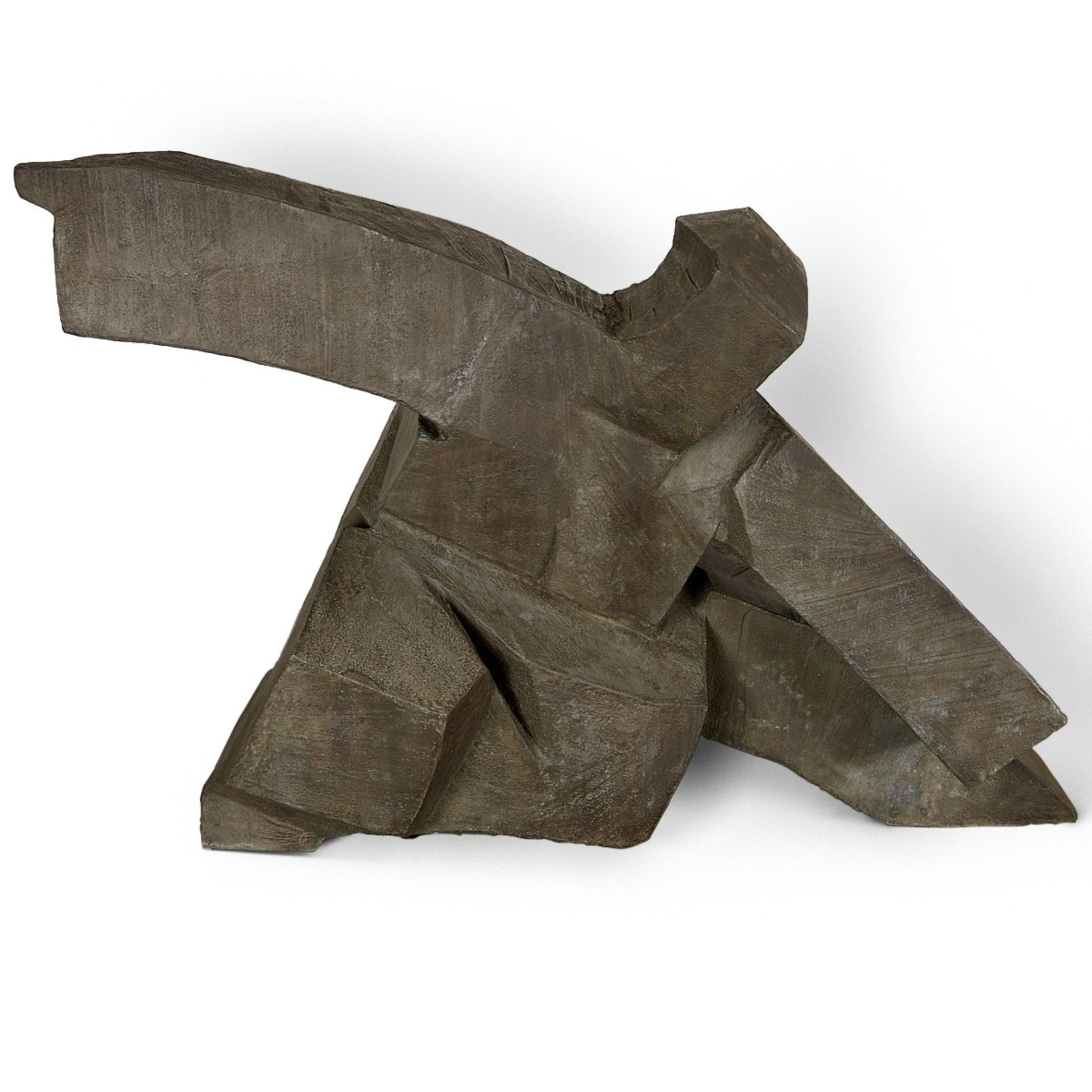 Ju Ming "Single Whip" Large Bronze Sculpture - Bild 24 aus 30