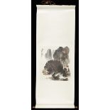 Zheng Shanxi Village Scroll Painting