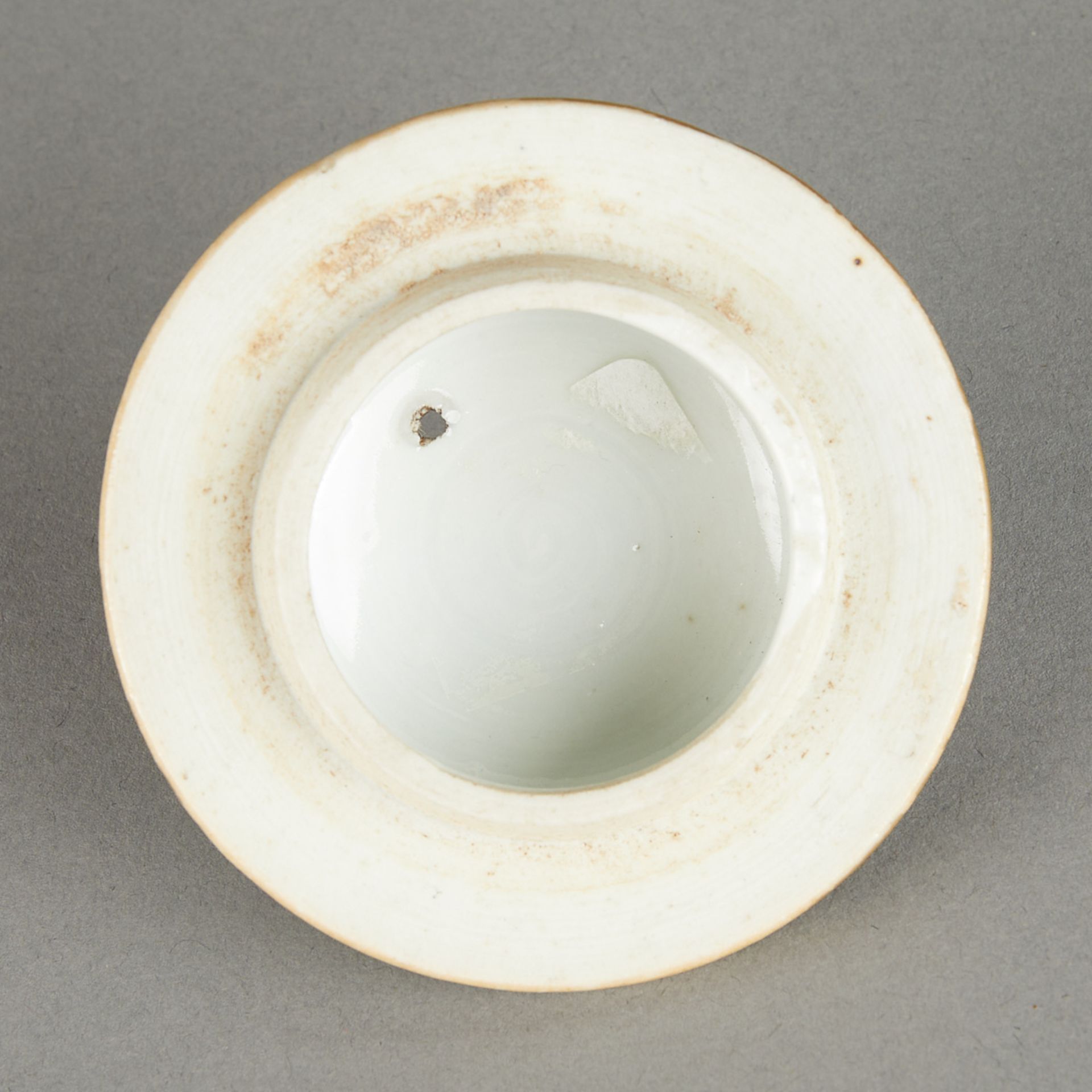 Chinese Export Famille Verte Porcelain Teapot - Bild 11 aus 11