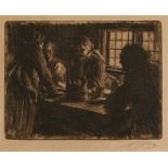 Anders Zorn "The Bride's Maid" Etching 1905