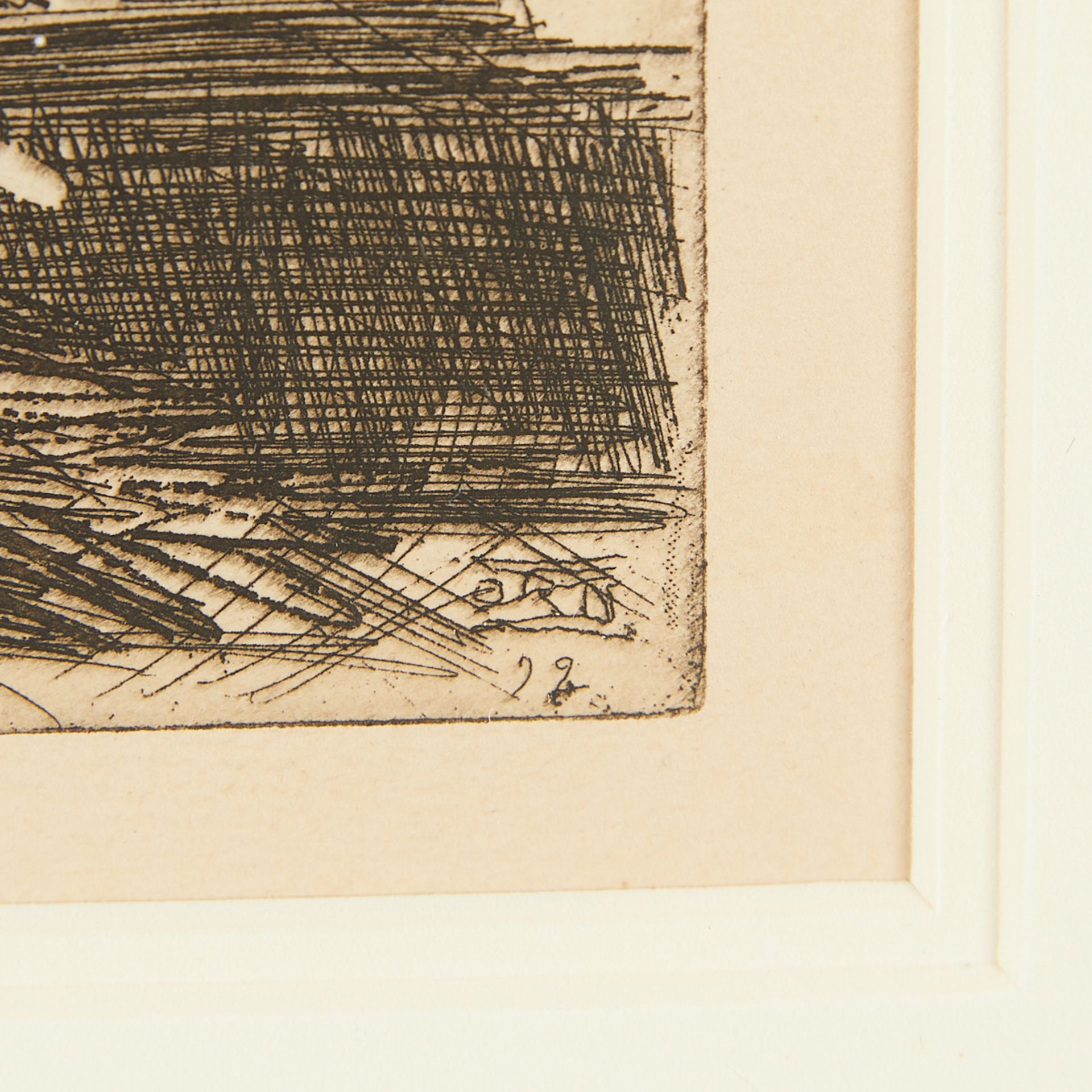 Anders Zorn "Gerda Gronberg II" Etching 1892 - Bild 3 aus 5
