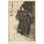 Anders Zorn "Effet de Nuit III" Etching 1897