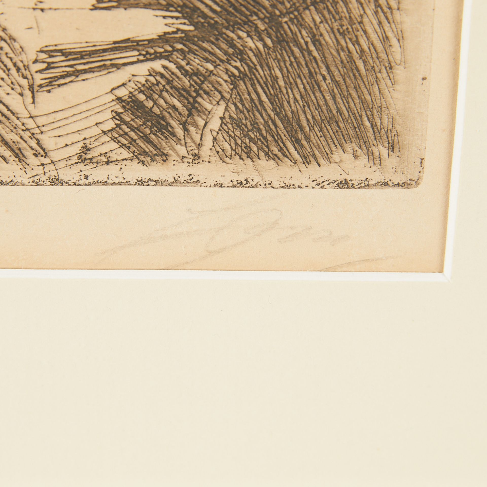 Anders Zorn "President William Taft" Etching 1911 - Bild 3 aus 4