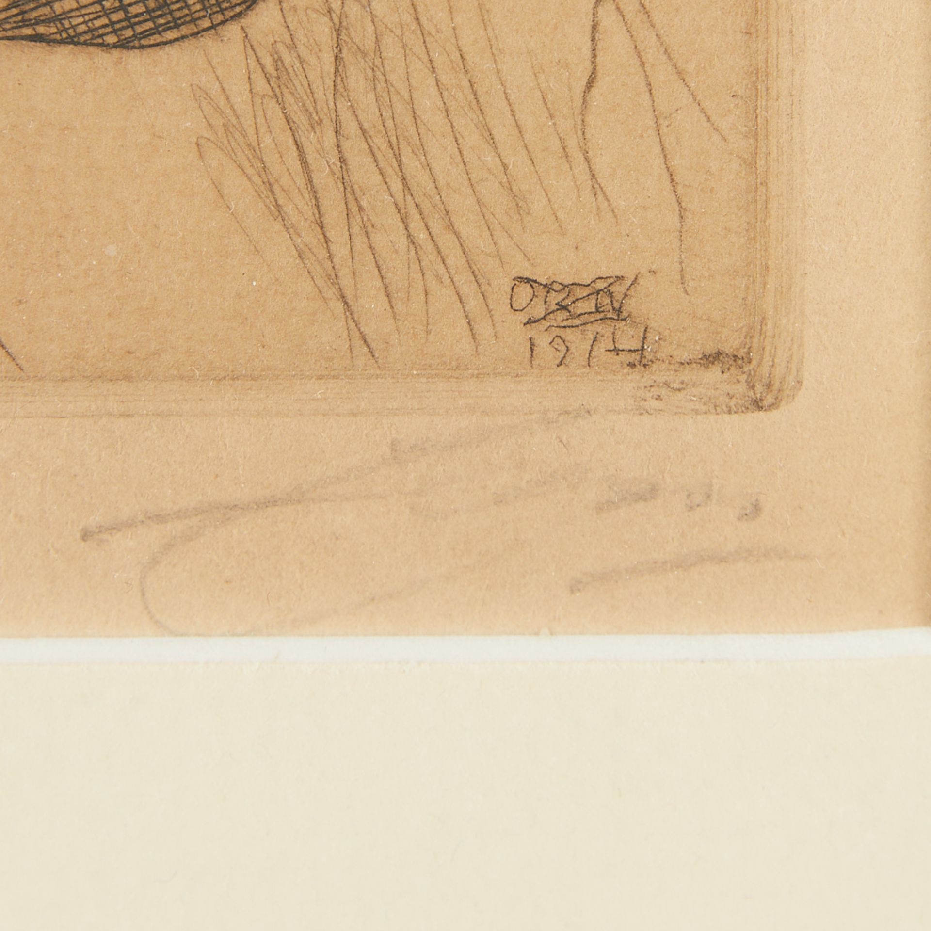 Anders Zorn "Gulli I" Etching 1914 - Bild 3 aus 4