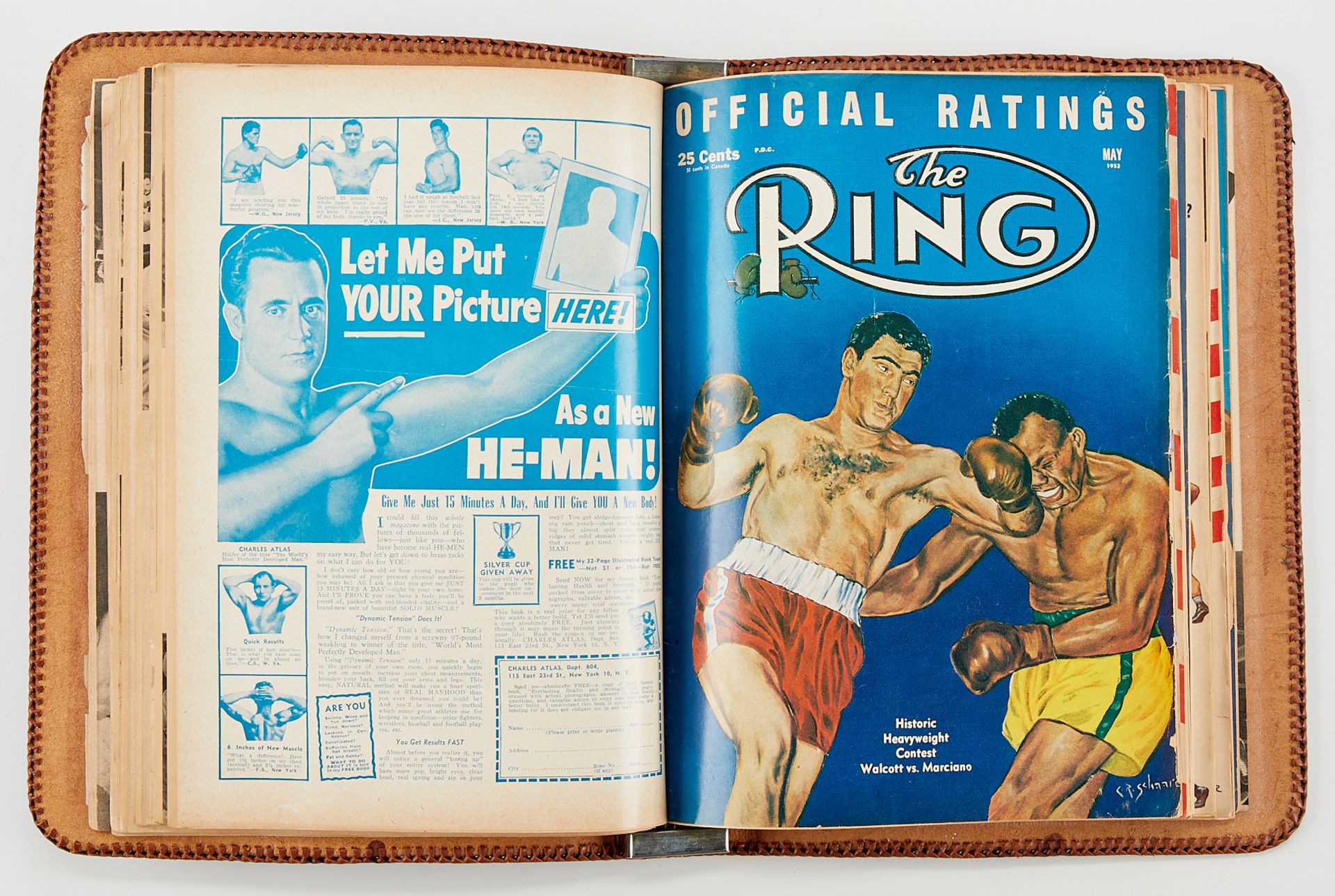 The Ring 1953 Record Book w/ Leather Binding - Bild 2 aus 9