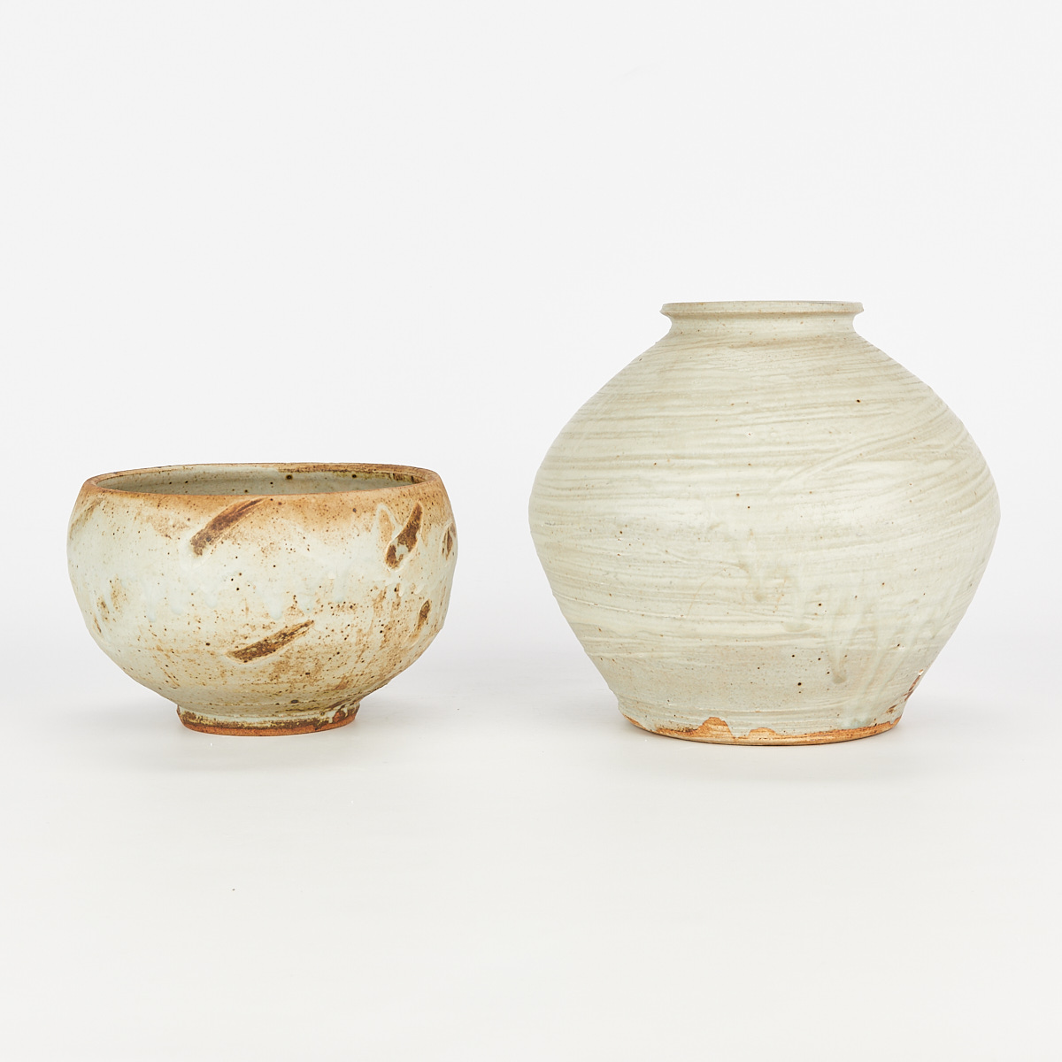 2 Studio Ceramic Vessels - Wayne Branum - Image 5 of 10