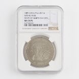 1889 Sitting Bull North Dakota Coin NGC MS 63 PL