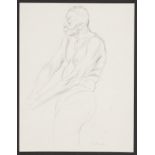 Paul Cadmus Male Figure Graphite on Paper