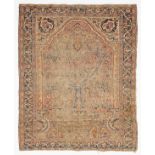 Persian Handwoven Wool Prayer Rug