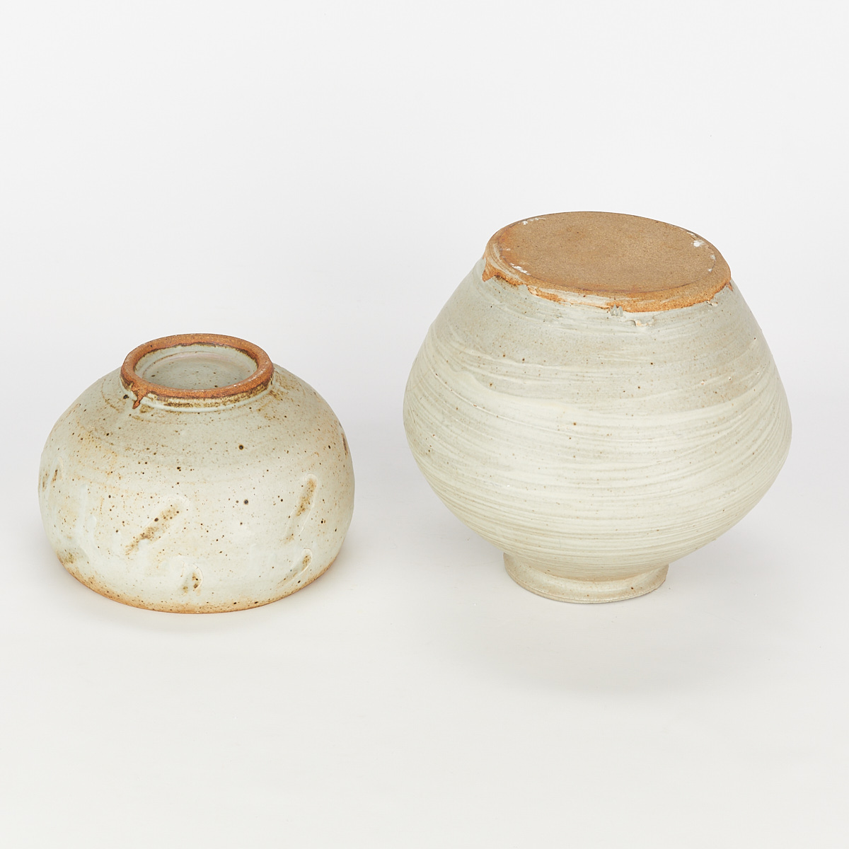 2 Studio Ceramic Vessels - Wayne Branum - Image 7 of 10