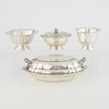 4 Pcs Sterling Serving Vessels 47.74 Troy oz