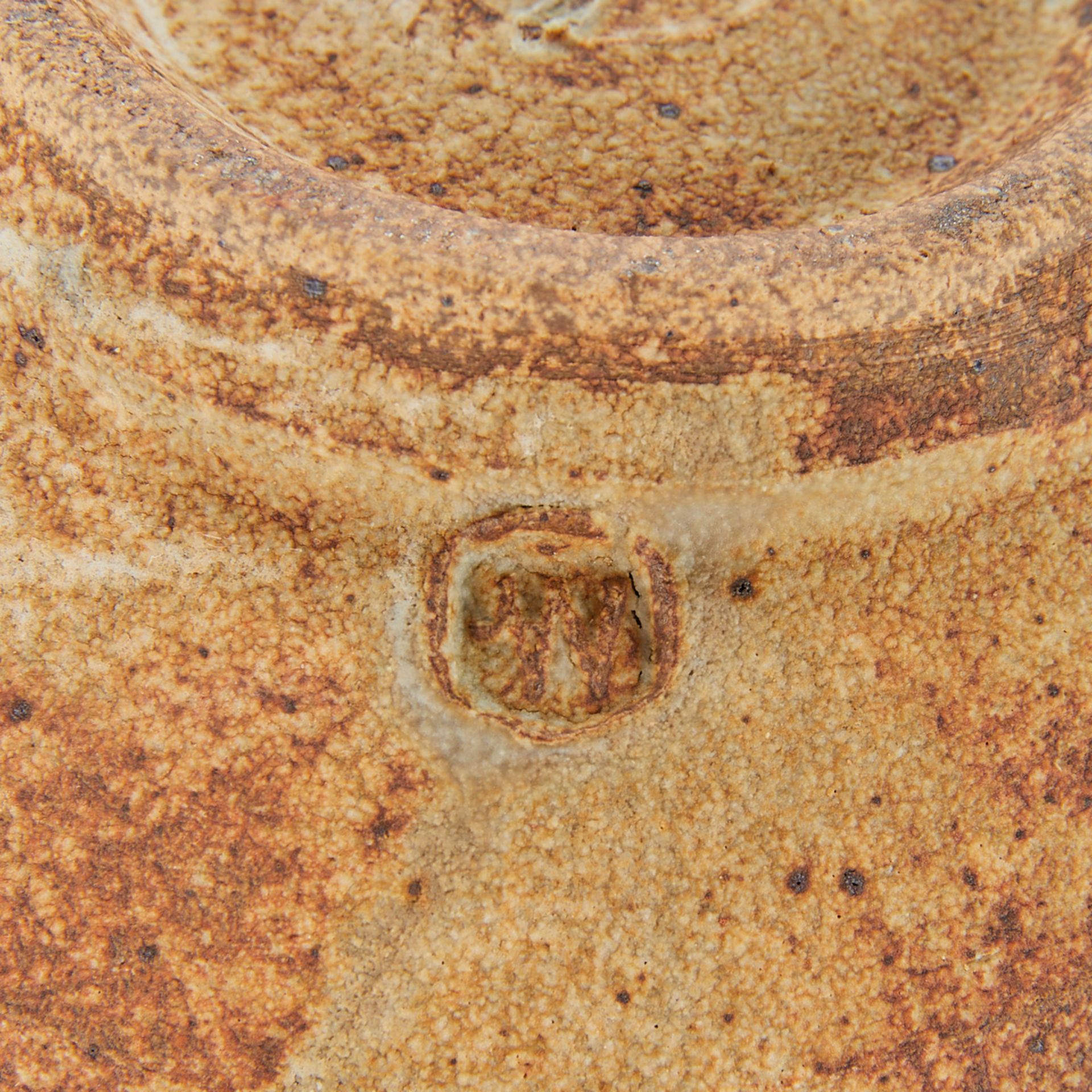 Warren MacKenzie Ceramic Split Rim Bowl - Marked - Bild 7 aus 7