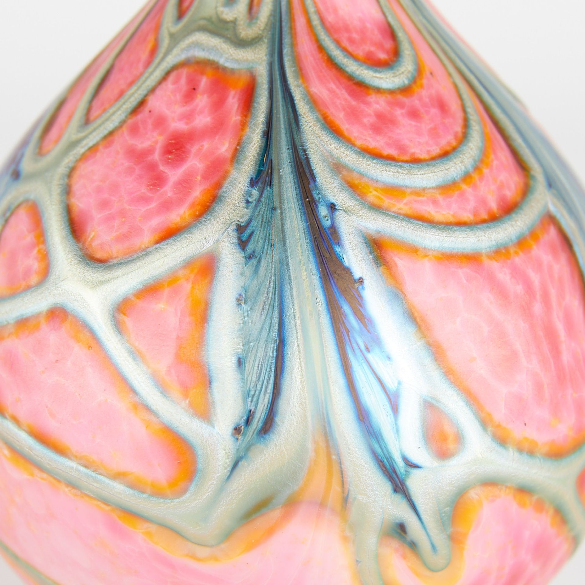 Daniel Lotton Pink Glass Perfume Atomizer - Image 8 of 9