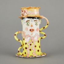 Irina Zaytceba Figural Porcelain Vase