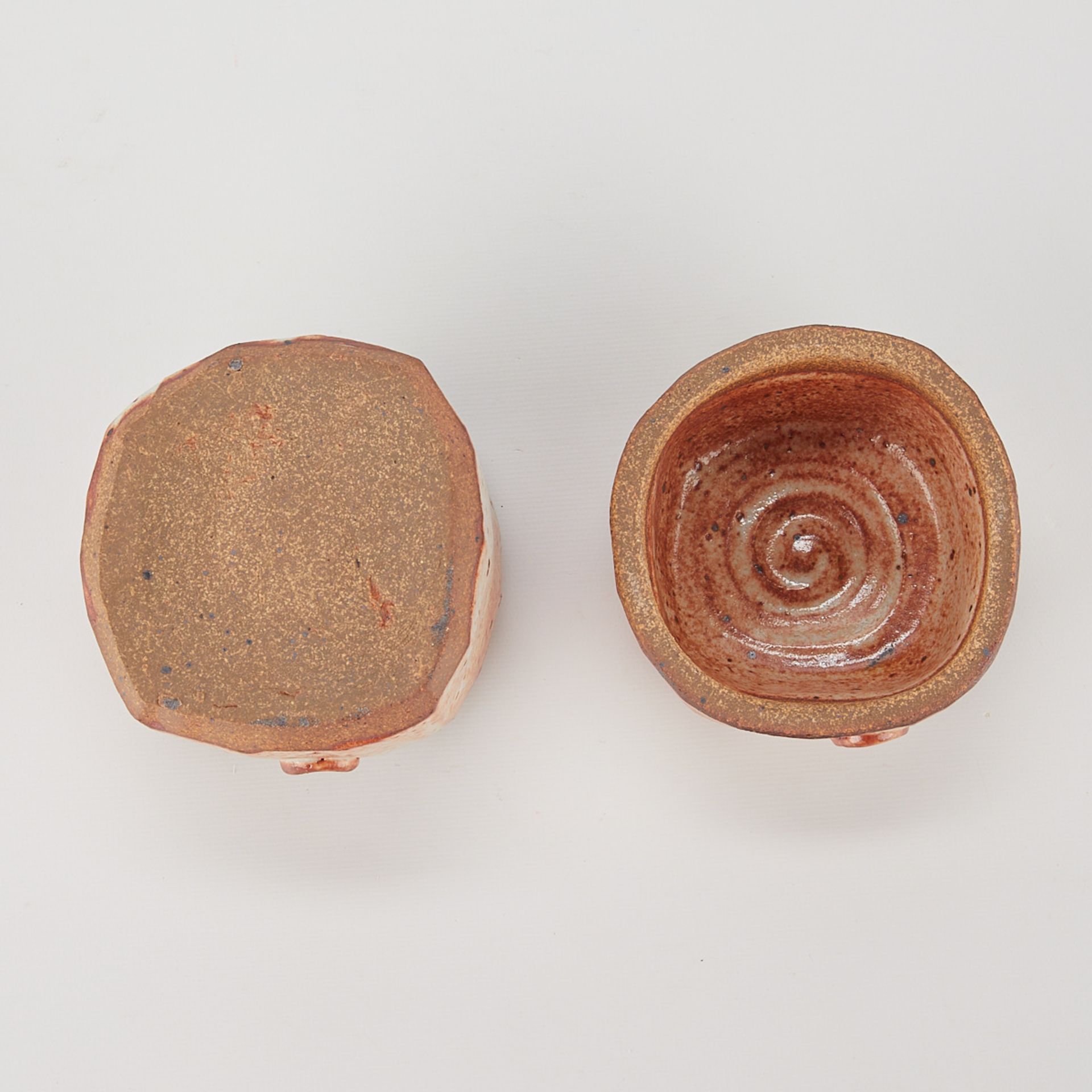 Warren MacKenzie Shino Ceramic Box - Marked - Bild 7 aus 9