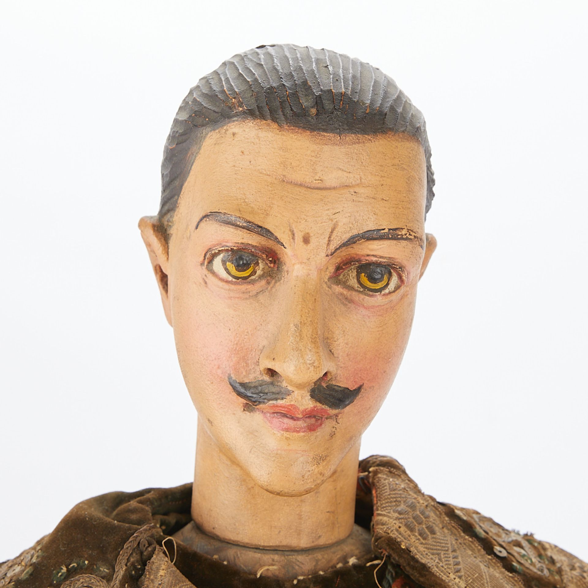 Vintage Sicilian Marionette Puppet with Case - Bild 7 aus 12