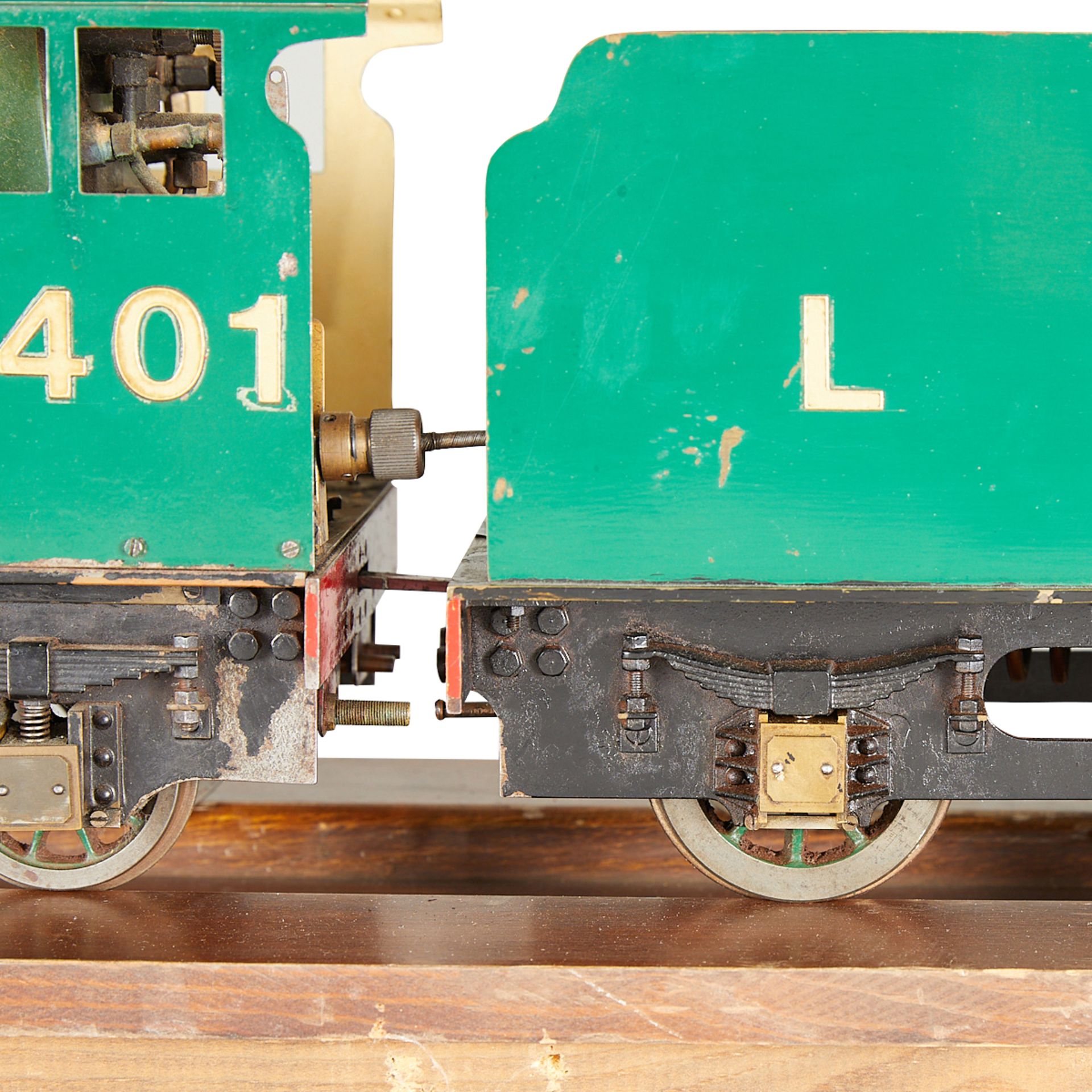 Live Steam Model Train w/ Car Blt. Dick Johnson - Bild 12 aus 13
