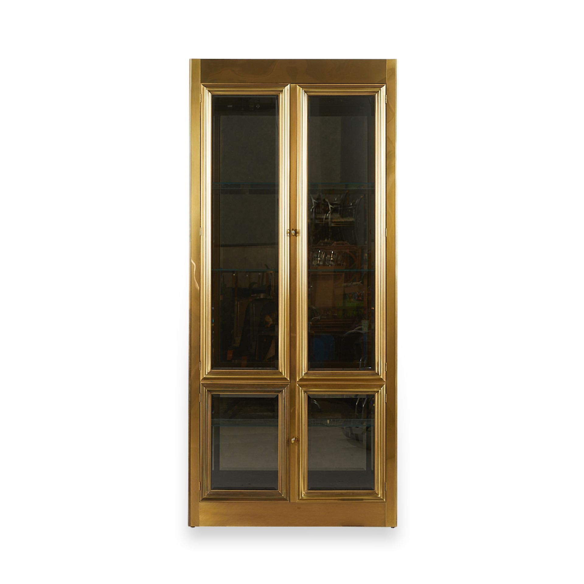 MasterCraft Brass Vitrine Display Case - Image 3 of 11