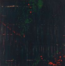 Pat Steir "Composition in Dark" Lithograph