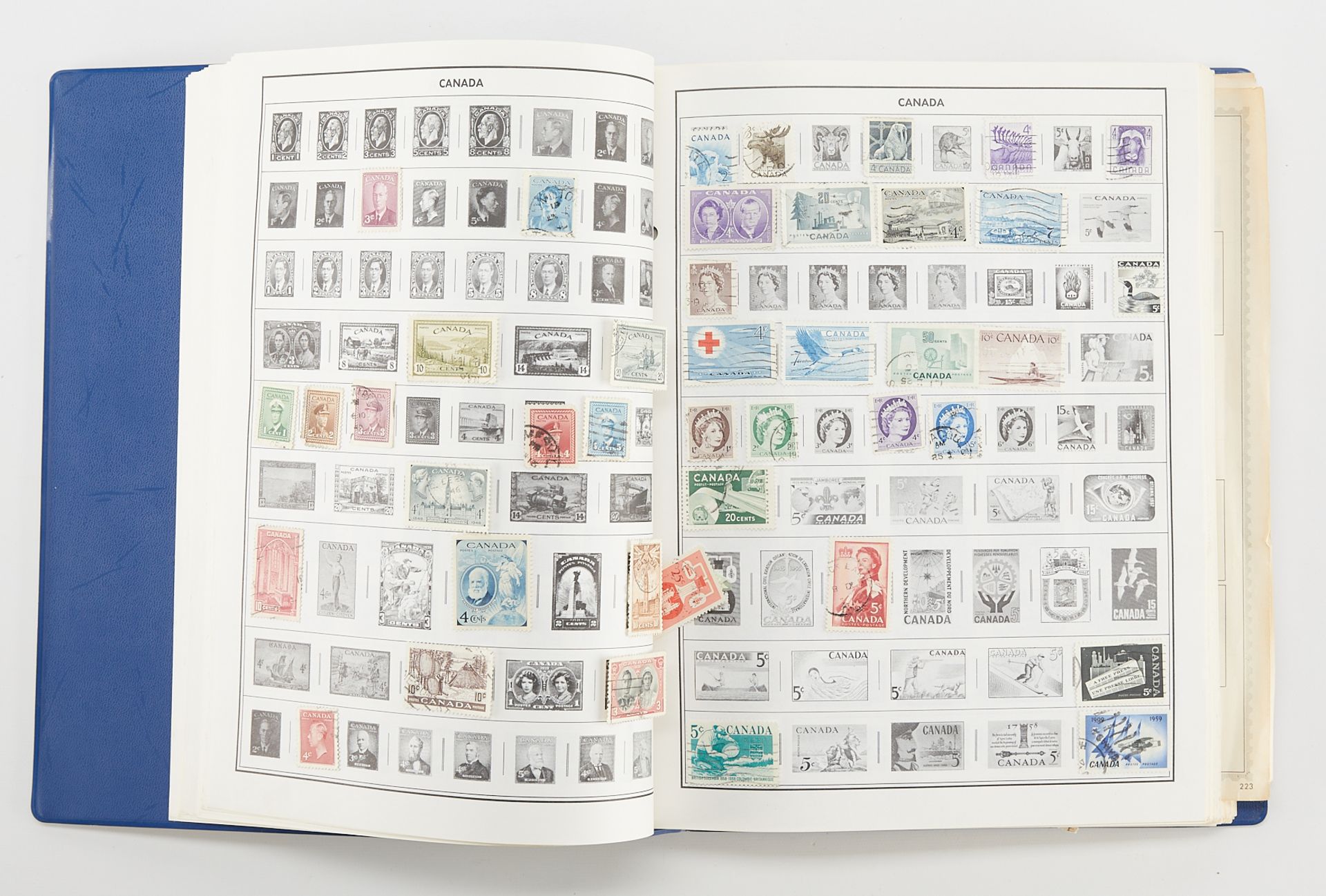 Lrg Grp U.S. & International Postage Stamps - Bild 2 aus 7
