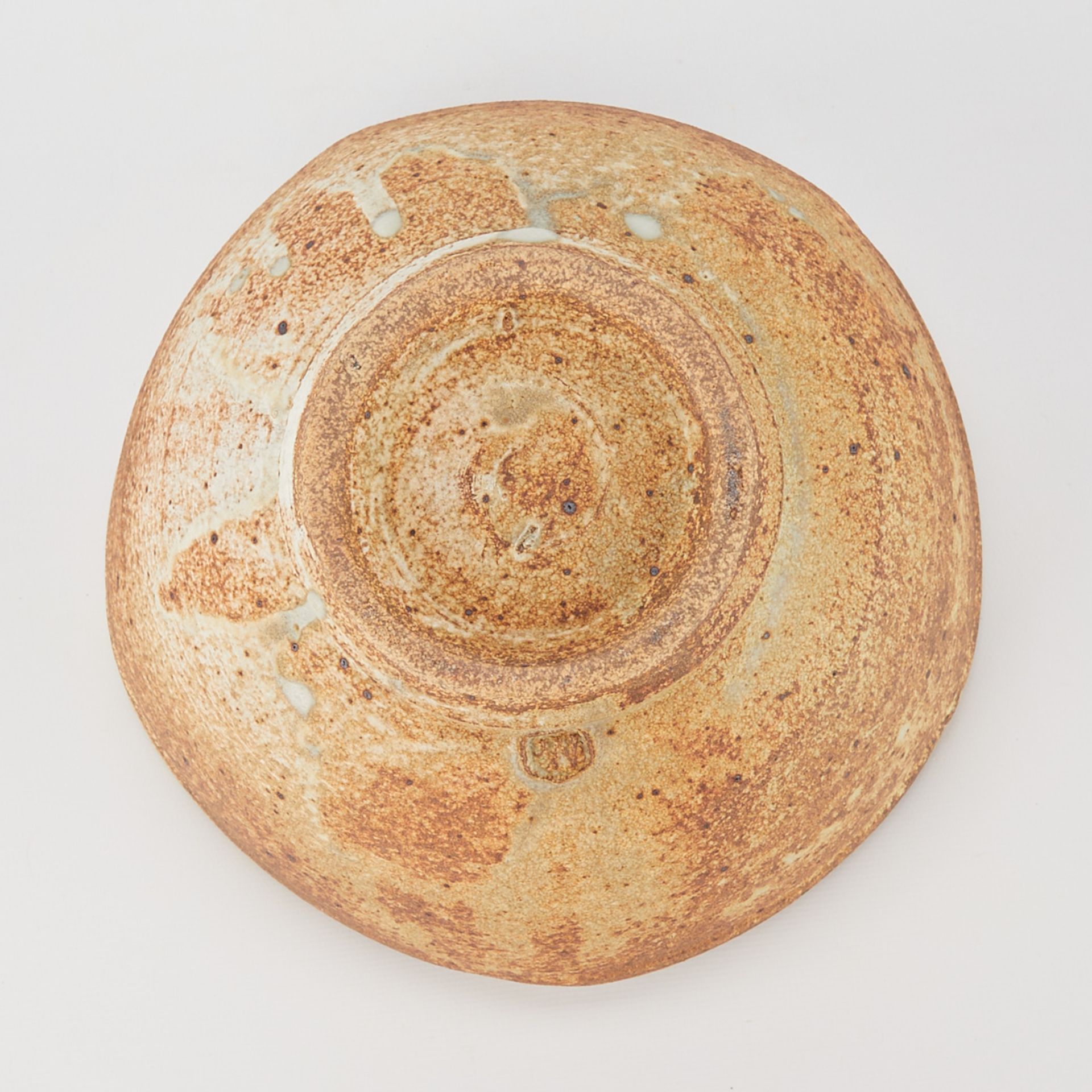Warren MacKenzie Ceramic Split Rim Bowl - Marked - Bild 4 aus 7