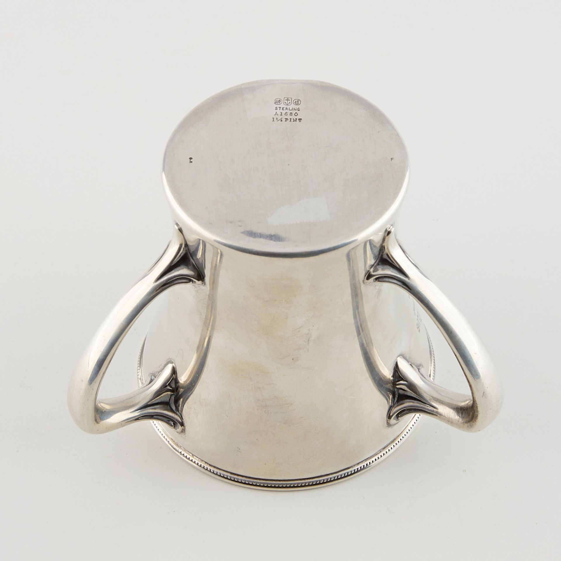 Gorham Tri-Handle Sterling Silver Cup 8.84 ozt - Bild 7 aus 7