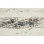 George Morrison "Mountainside" Landscape Drawing