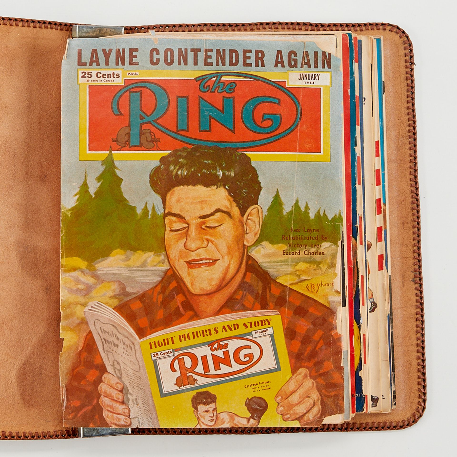 The Ring 1953 Record Book w/ Leather Binding - Bild 4 aus 9