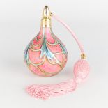 Daniel Lotton Pink Glass Perfume Atomizer