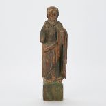 Christian Wooden Carved Santos Figure