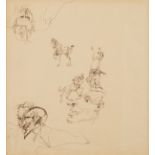 Heinrich Kley Ink Drawings or Sketches
