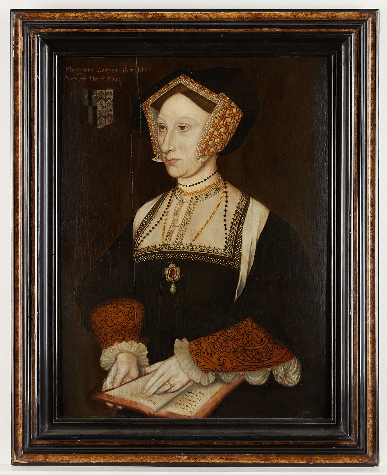 After Hans Holbein Margaret Roper Oil on Panel - Bild 2 aus 8