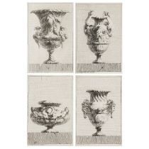 Suite 4 Jacques Saly "Suite de Vases" Etchings