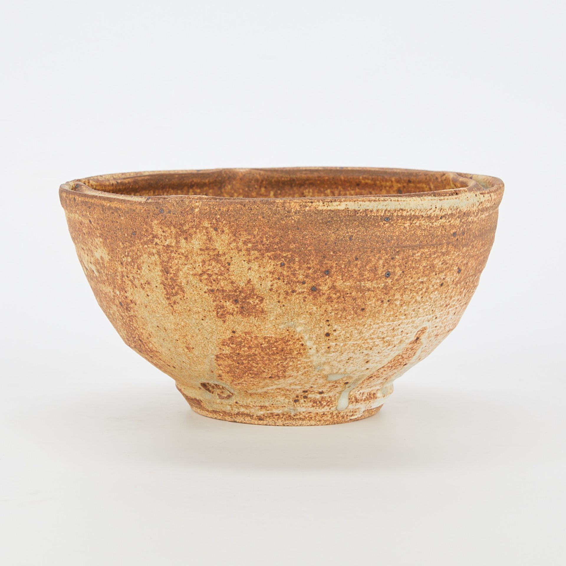 Warren MacKenzie Ceramic Split Rim Bowl - Marked - Bild 2 aus 7