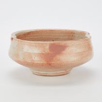 Warren MacKenzie Shino Ceramic Bowl - Marked