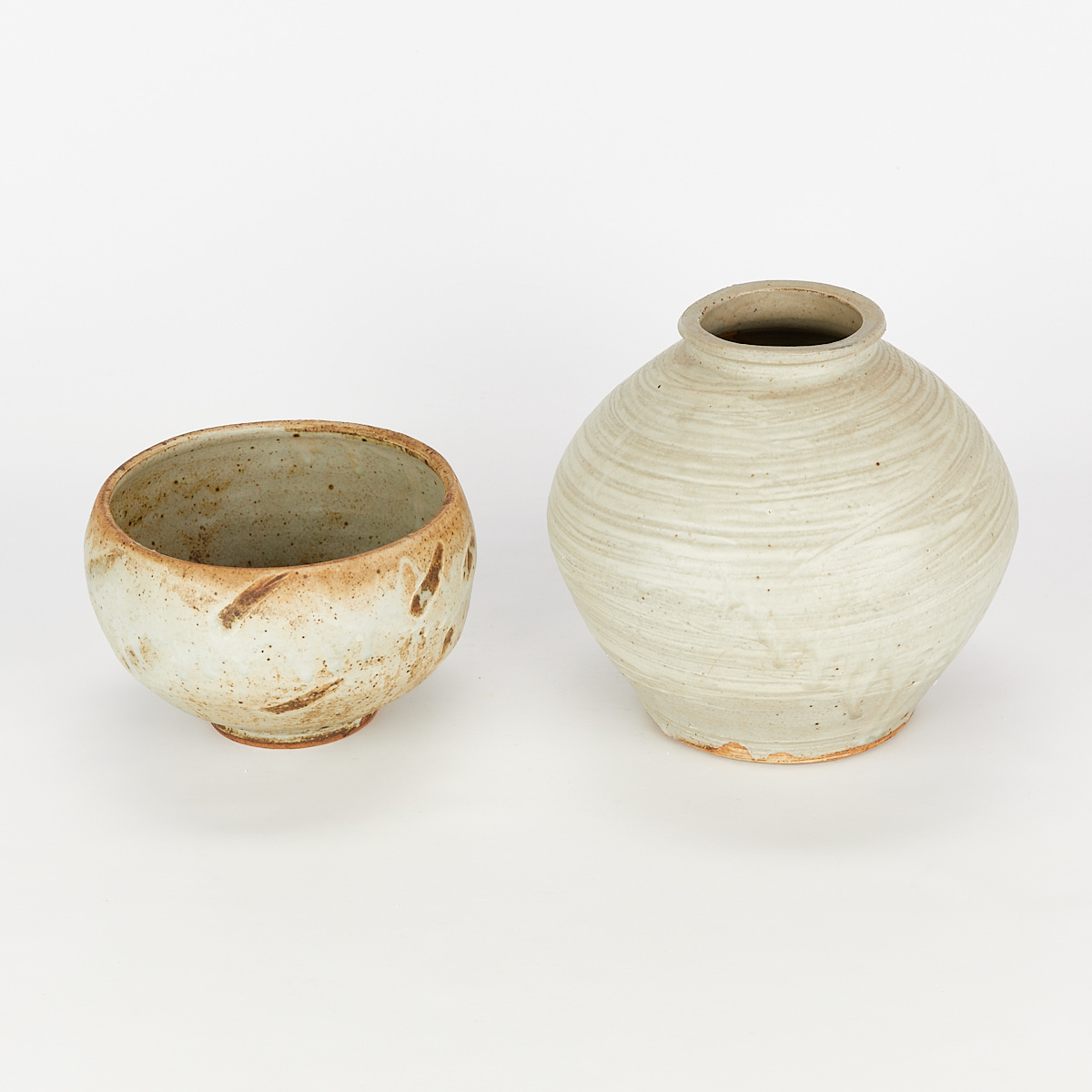 2 Studio Ceramic Vessels - Wayne Branum - Image 6 of 10