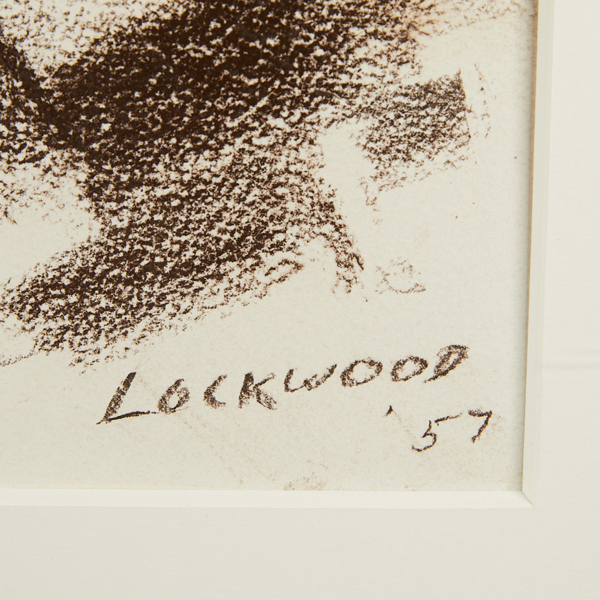 Ward Lockwood "Ranchito" Abstract Drawing 1957 - Bild 2 aus 5