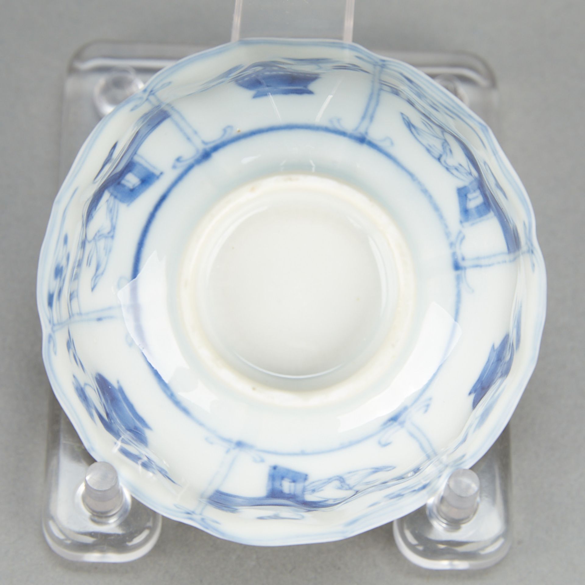 4 Chinese Kangxi Porcelain Cups & Saucers - Image 9 of 13