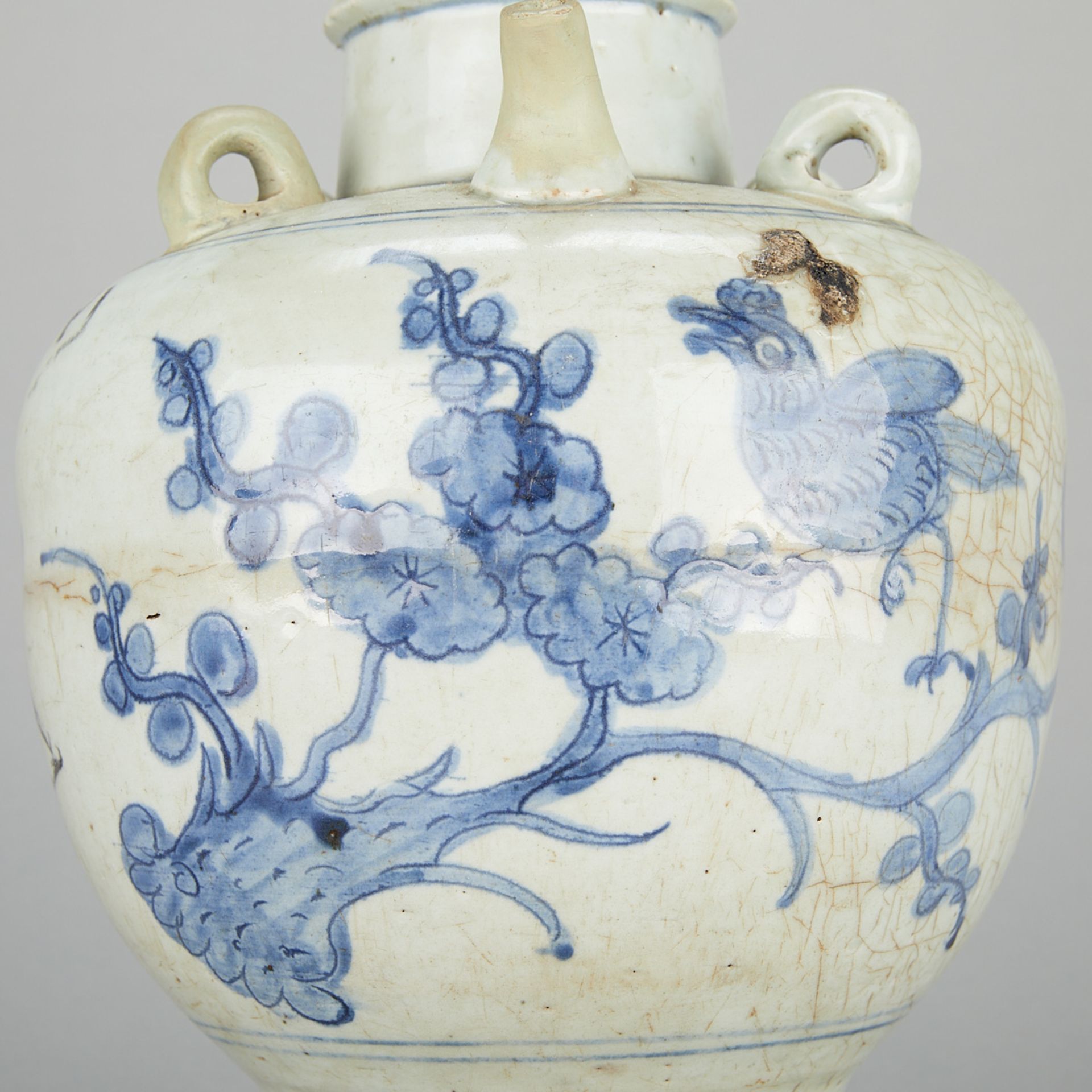 Antique Chinese Porcelain Wine Pot - Image 10 of 13