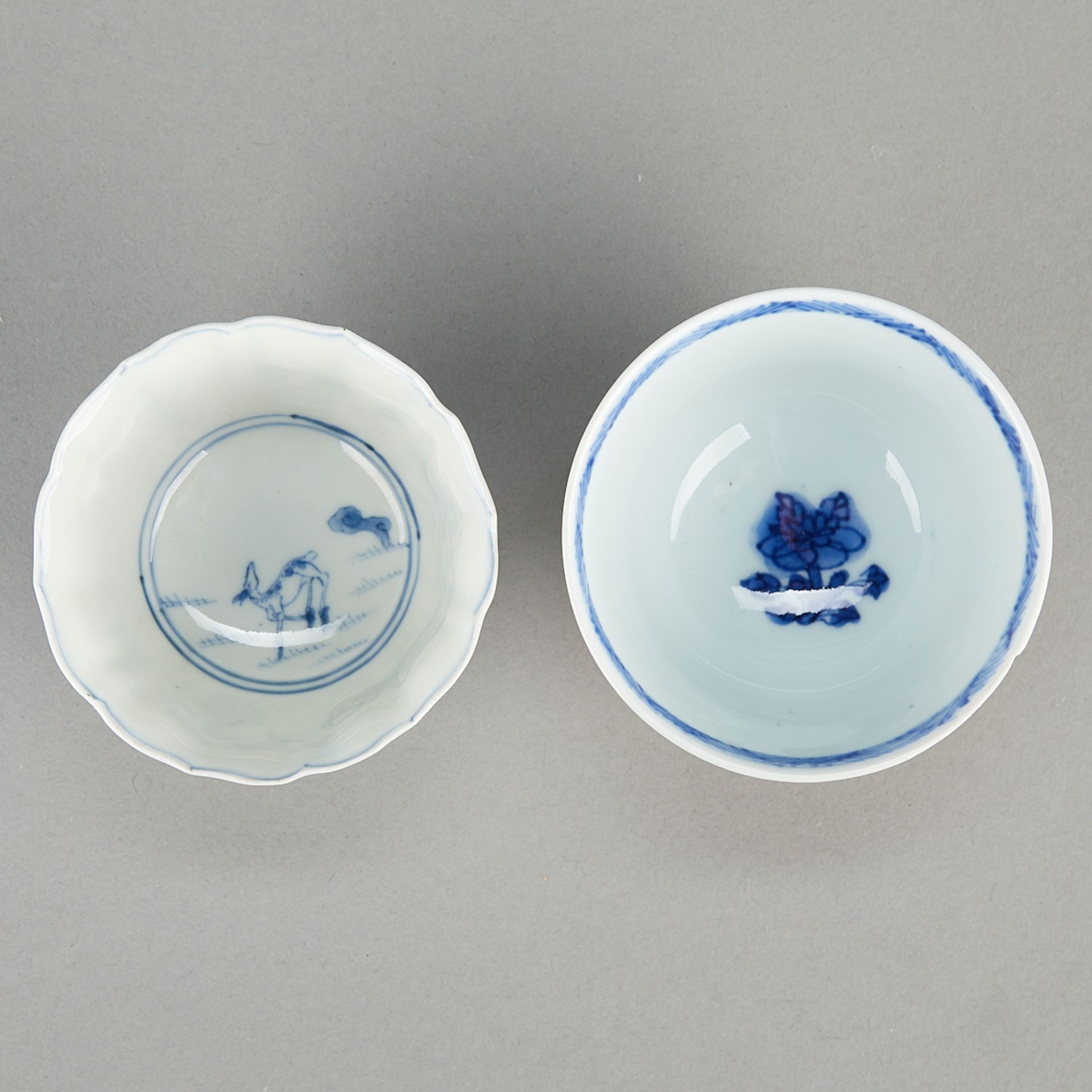 4 Chinese Kangxi Porcelain Cups & Saucers - Image 7 of 13
