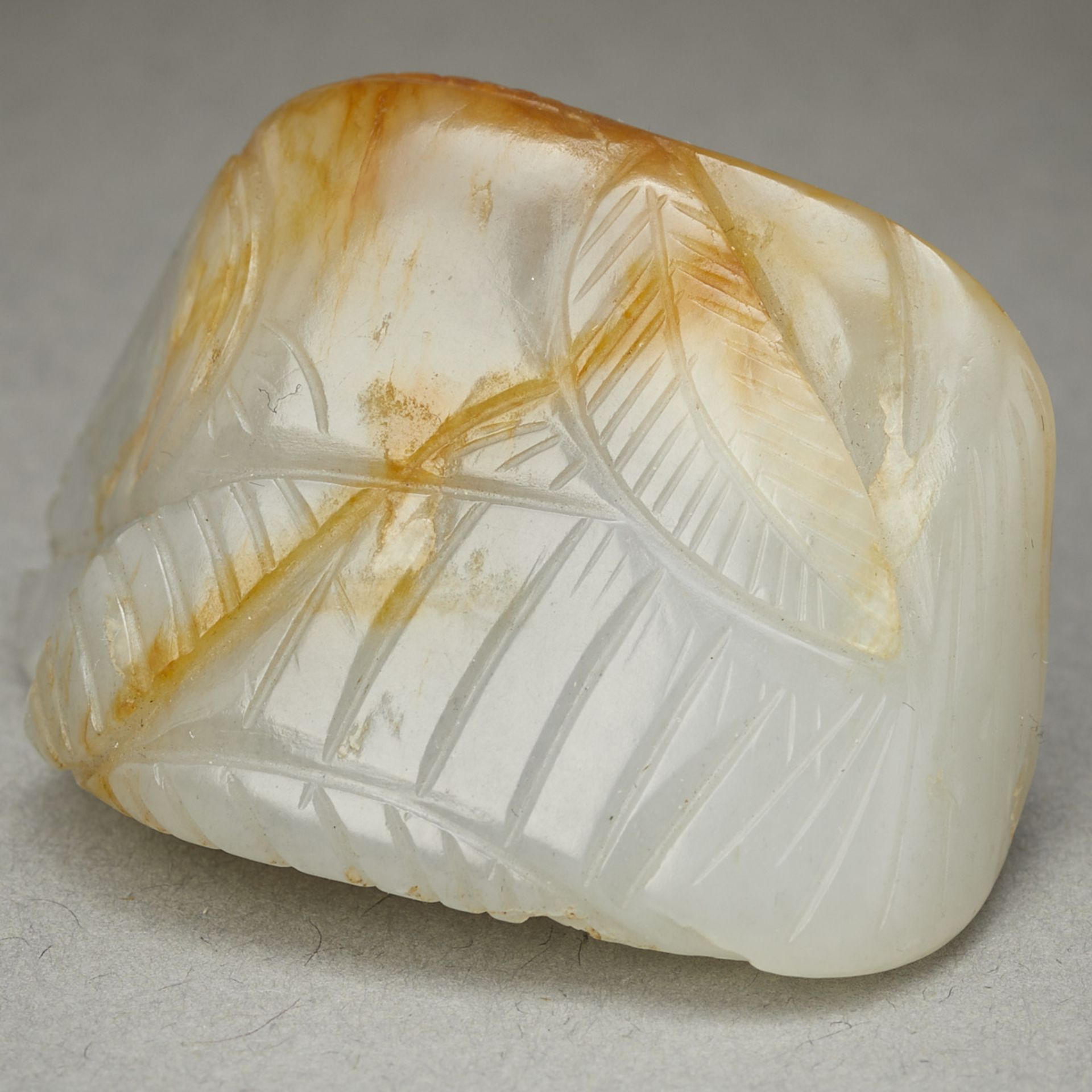Chinese Carved Jade Fish - Image 2 of 8