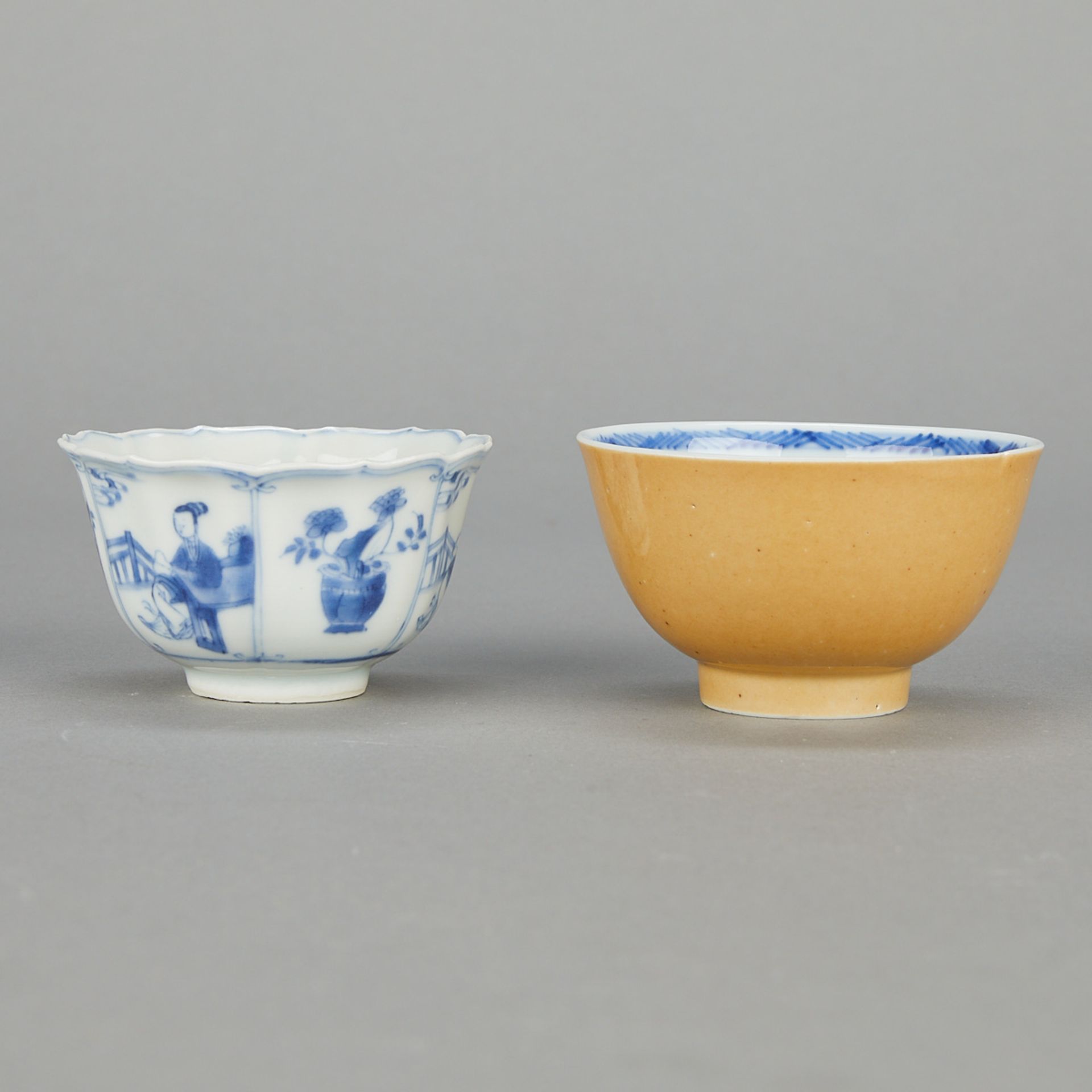 4 Chinese Kangxi Porcelain Cups & Saucers - Image 5 of 13
