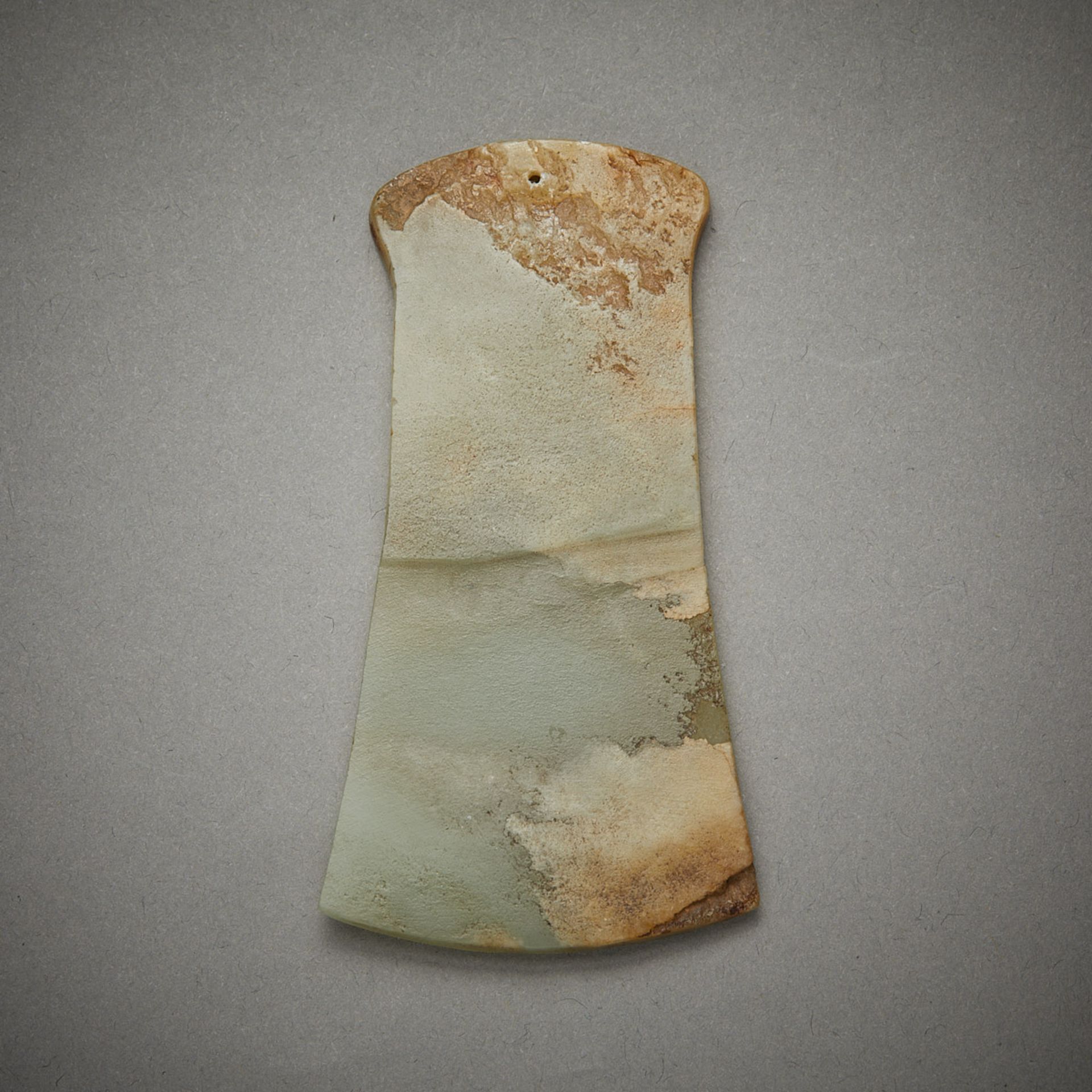 Chinese Antique Jade Carving of a Axe or Vase - Image 3 of 4